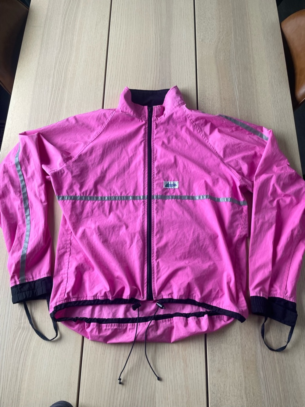 MEC Vintage water repellent coat size medium 90’s windbreaker style pink coat